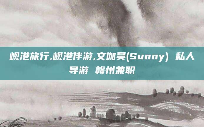 盘锦岘港旅行,岘港伴游,文伽昊(Sunny) 私人导游 赣州兼职